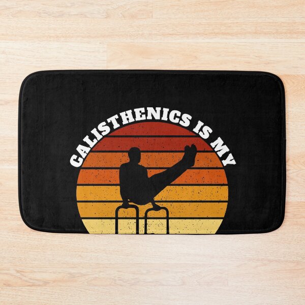 Item preview, Retro Vintage Funny Calisthenics Is My Therapy designed and sold by Salvadax.