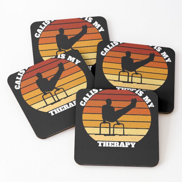 Item preview, Retro Vintage Funny Calisthenics Is My Therapy designed and sold by Salvadax.