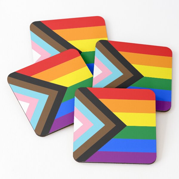 Item preview, Progress Pride Flag designed and sold by Digital-Floral.