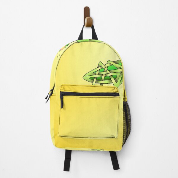 Item preview, Mantis Celtic knot on yellow designed and sold by KnotYourWorld.