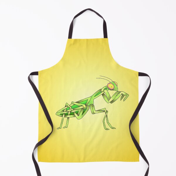 Item preview, Mantis Celtic knot on yellow designed and sold by KnotYourWorld.