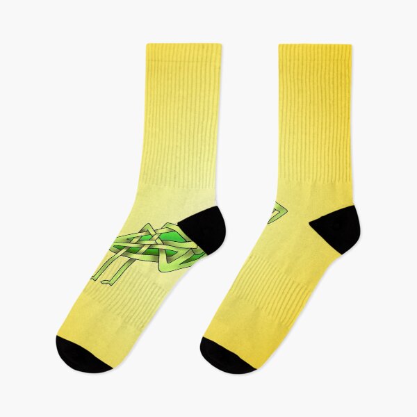 Item preview, Mantis Celtic knot on yellow designed and sold by KnotYourWorld.