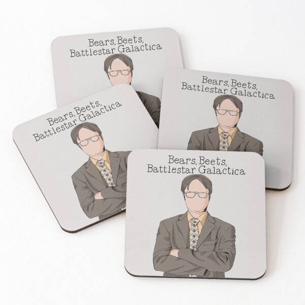 Item preview, Dwight Schrute The Office Cartoon Digital Art 2 With Quote designed and sold by V3N4BL3.