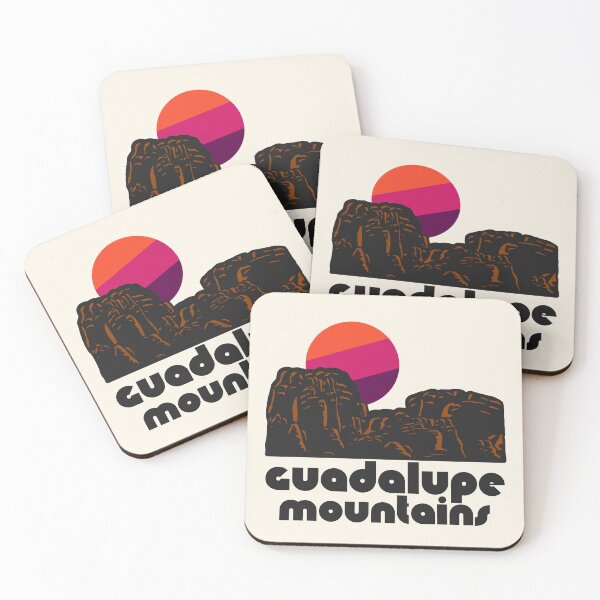 Item preview, Retro Guadalupe Mountains ))(( Tourist Souvenir National Park Design designed and sold by acquiesce13.