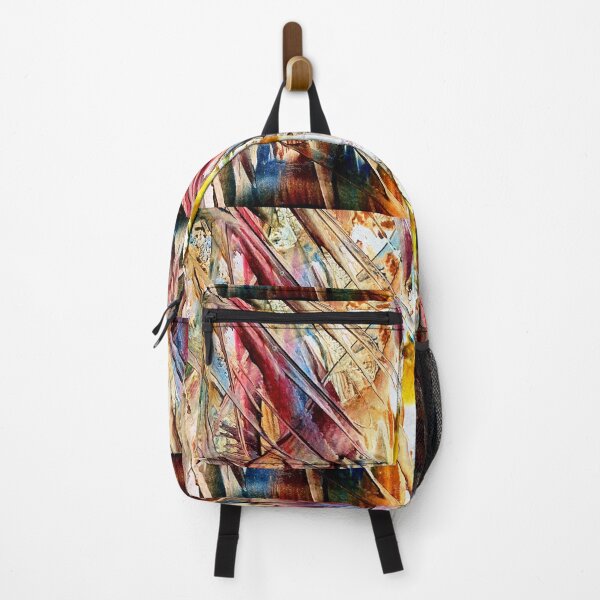 Item preview, whimsical dancing colors abstract paint designed and sold by TitaCris.