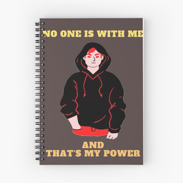 Item preview, NO ONE IS WIHT ME AND THAT'S MY POWER designed and sold by Athawale.