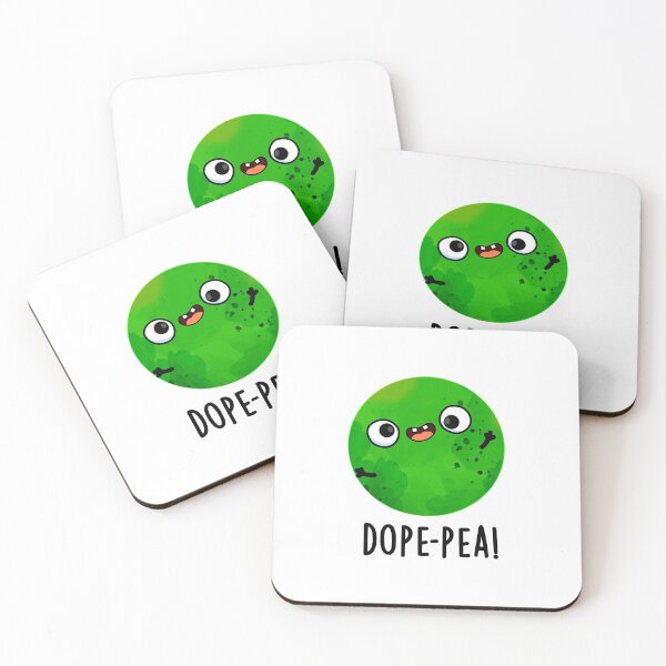 Item preview, Dope-pea Cute Dopey Pea Pun designed and sold by punnybone.