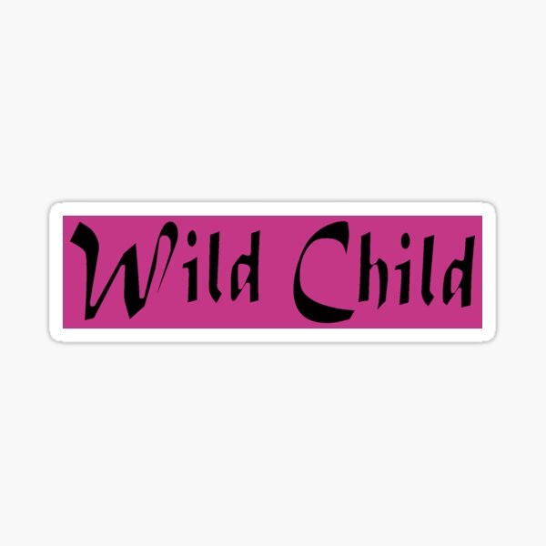 Item preview, WildChild Sticker pinky designed and sold by Blackmood.