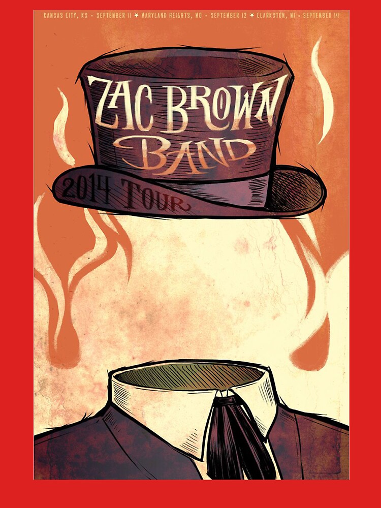 DAS BESTE MUSIKLAND Zac Brown Band T-Shirt