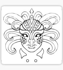 Compas Rose Lines Sticker