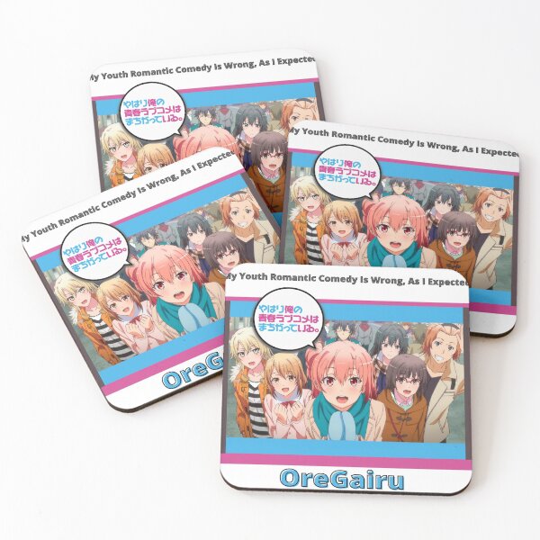 Item preview, Main Characters OreGairu designed and sold by DailyVibe.