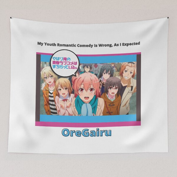 Item preview, Main Characters OreGairu designed and sold by DailyVibe.