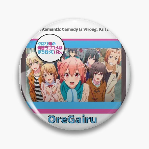 Item preview, Main Characters OreGairu designed and sold by DailyVibe.