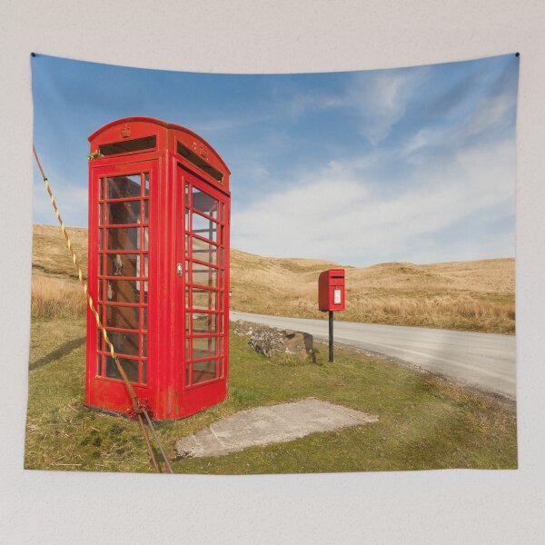 Item preview, Red Telephone Box at Nantymaen designed and sold by heidipics.