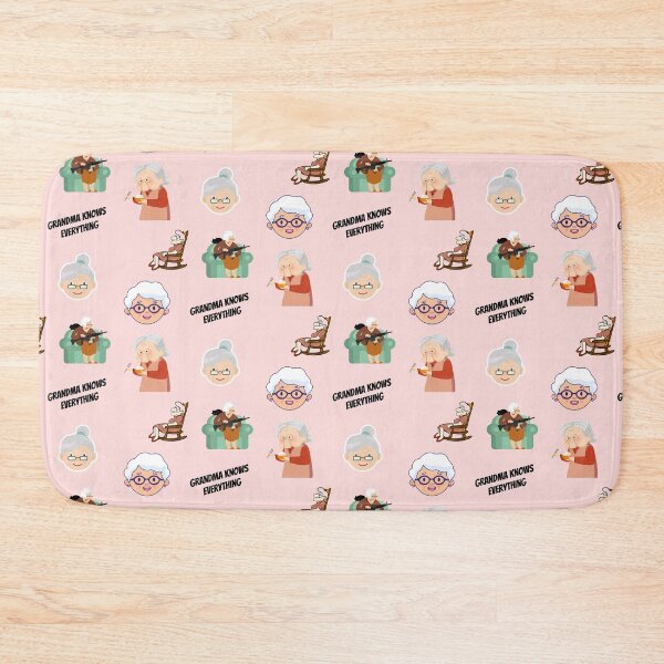 Item preview, grandma knows everything designed and sold by Zaibo.