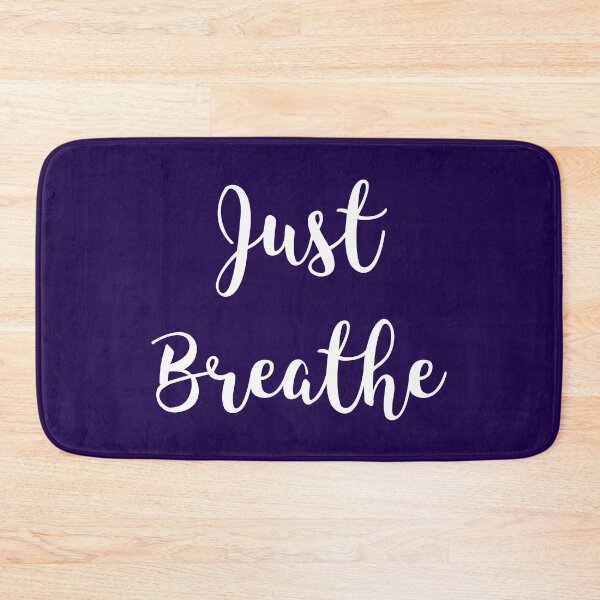 Item preview, Just Breathe Yoga Gift designed and sold by CatArtStore.