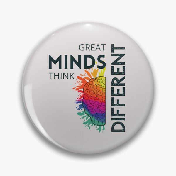 Item preview, Great Minds Think Different | Motivation designed and sold by Create Ur World.