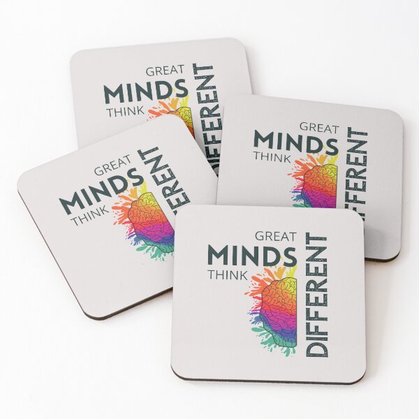 Item preview, Great Minds Think Different | Motivation designed and sold by Create Ur World.