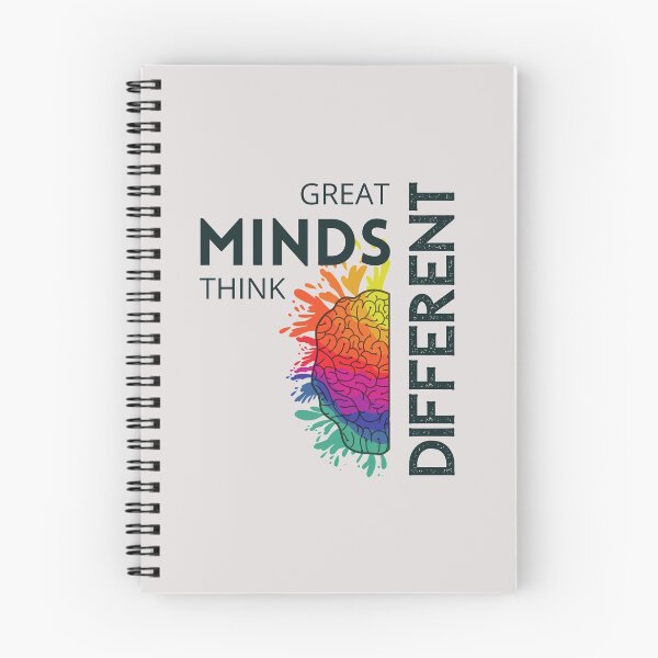 Item preview, Great Minds Think Different | Motivation designed and sold by Create Ur World.