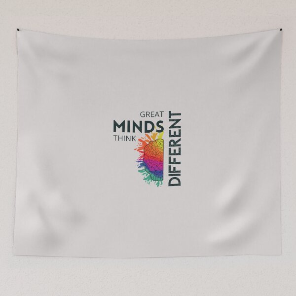 Item preview, Great Minds Think Different | Motivation designed and sold by Create Ur World.