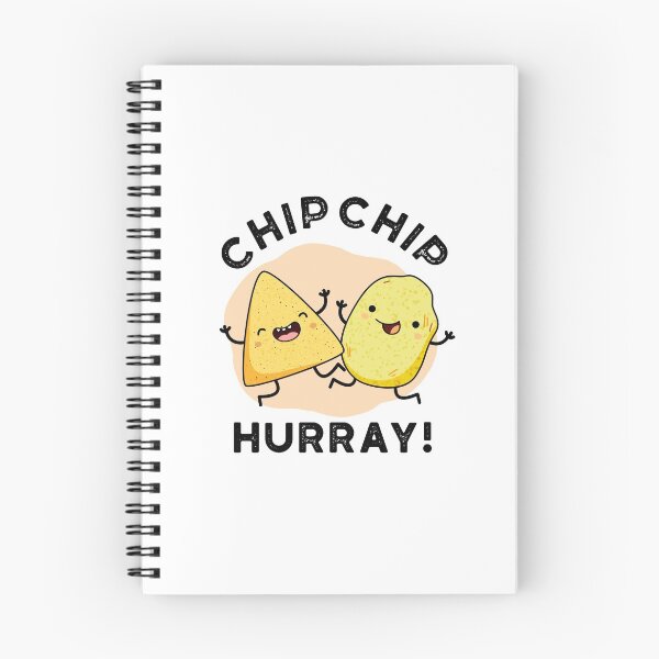Item preview, Chip Chip Hooray Funny Food Puns designed and sold by punnybone.