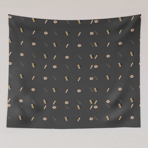 Item preview, Sushi Pattern Japanese cuisine designed and sold by OMdesigns93.