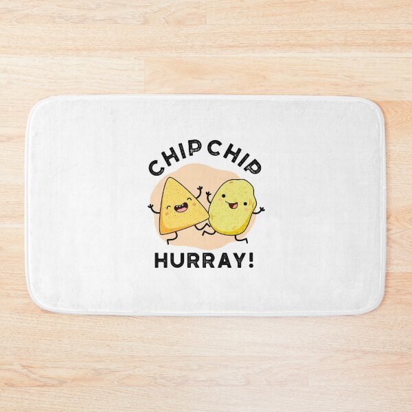 Item preview, Chip Chip Hooray Funny Food Puns designed and sold by punnybone.