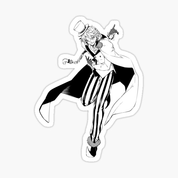 nikolai manga Sticker