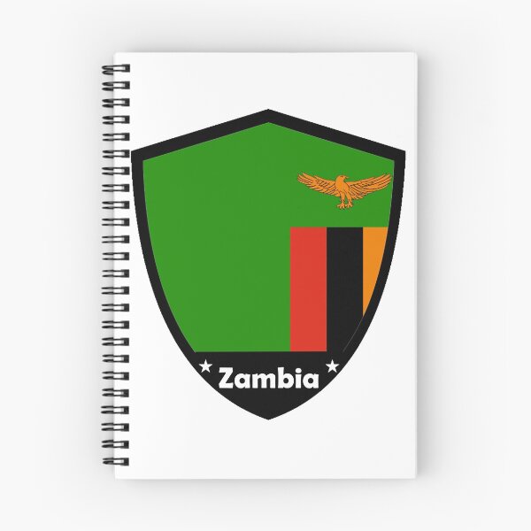 Item preview, Zambia Flag Badge designed and sold by Gina-Driada.