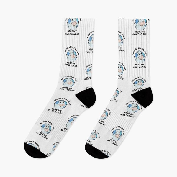 Item preview, Another Baad Pun Here We Goat Again Funny Animal Puns  designed and sold by punnybone.