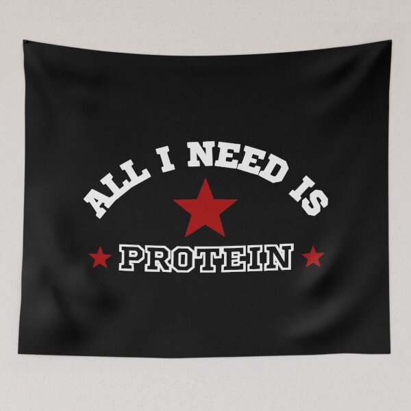 Artikelvorschau, All i need is Protein  entworfen und verkauft von OMdesigns93.