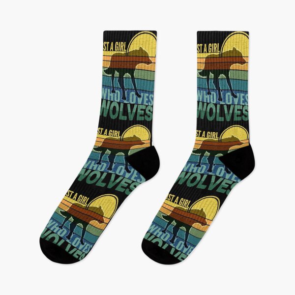 Item preview, Just A Girl Who Loves Wolves designed and sold by SUNarea.