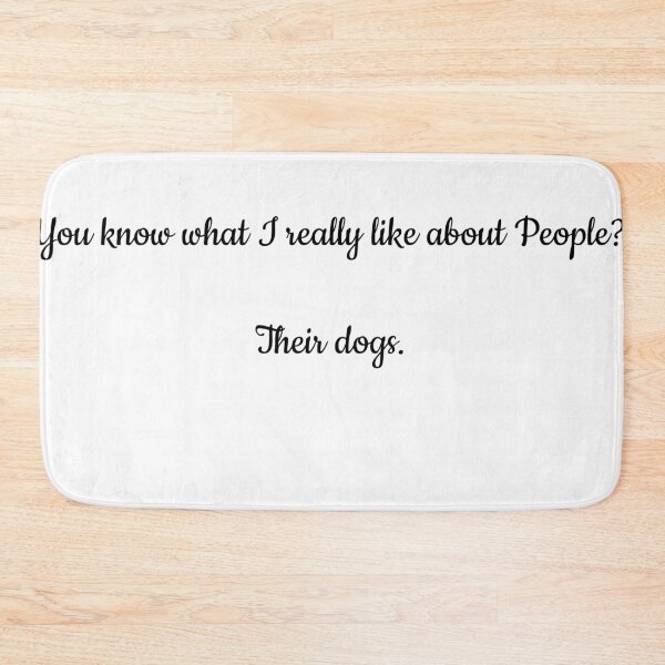 Item preview, What I like about people is their dogs designed and sold by StickersbyVW.