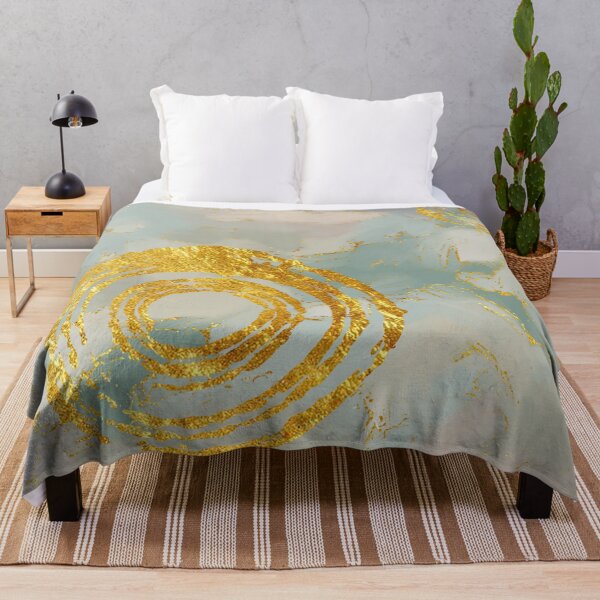 Item preview, Golden Circles Abstract Art Design designed and sold by NancyMerkle.