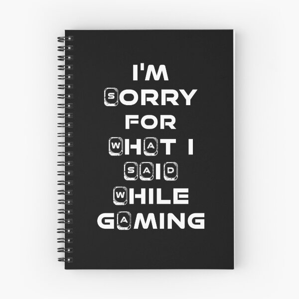 Item preview, Sorry For What I Said While Gaming - WASD Gamer Theme designed and sold by MakersKeystone.