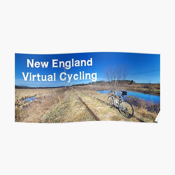 New England Virtual Cycling Wayland  Poster