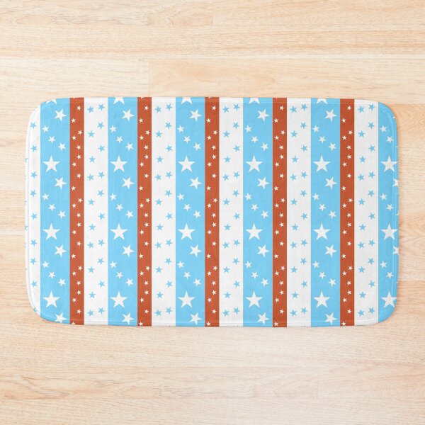 Item preview, Stars and stripes bright blue and red designed and sold by Amalus-files.