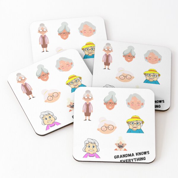 Item preview, grandma knows everything designed and sold by Zaibo.