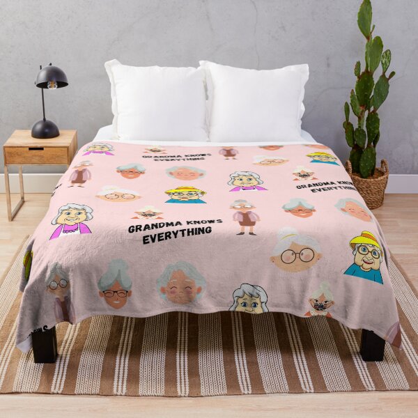 Item preview, grandma knows everything designed and sold by Zaibo.