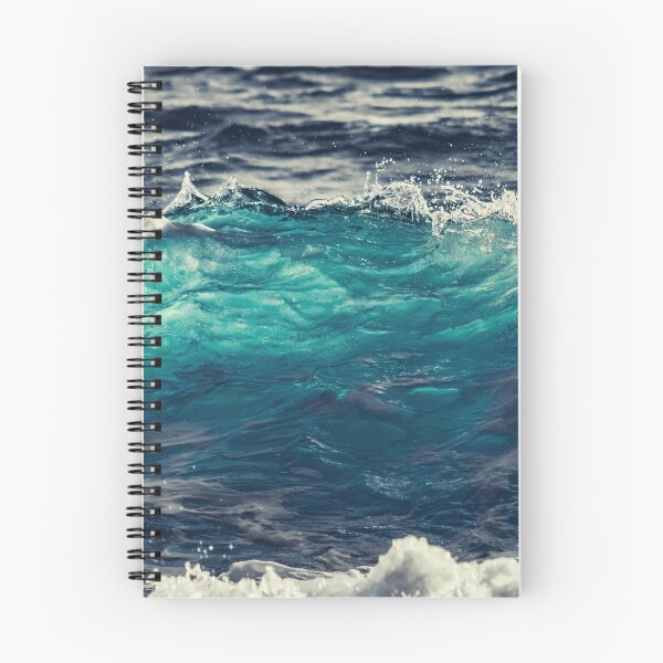 Item preview, Dark blue storm waves, ocean water designed and sold by Sharitka.