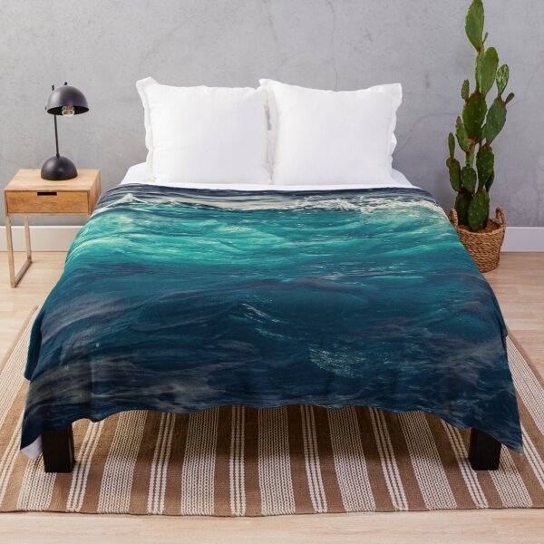 Item preview, Dark blue storm waves, ocean water designed and sold by Sharitka.