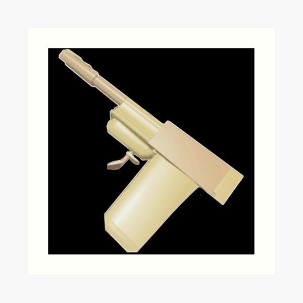 Panda Roblox Art Prints Redbubble - roblox pole gun