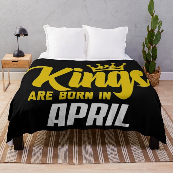 Item preview, KINGS ARE BORN IN APRIL designed and sold by faidhan2001.