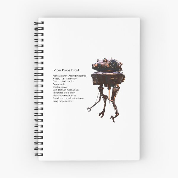 Item preview, Viper Probe Droid - Episode V designed and sold by Jen K Wilson.