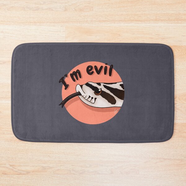 Item preview, Superarctic Western Hognose Snake, "I'm evil" designed and sold by anacecilia.