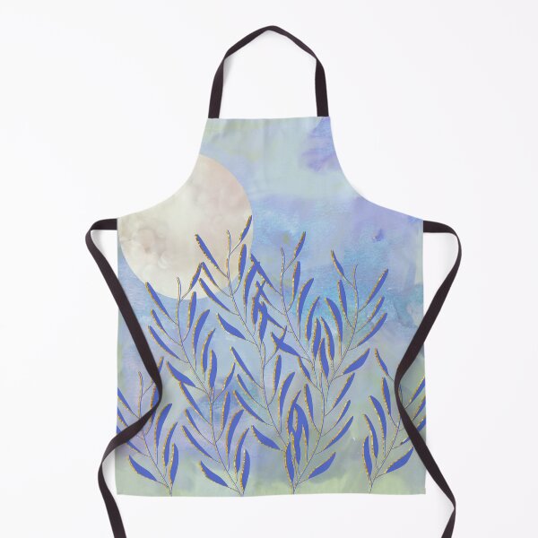 Item preview, Moonlight Garden Watercolor Abstract Art designed and sold by NancyMerkle.