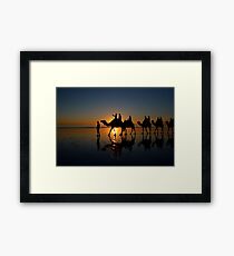 Camels on Cable Beach 2 Framed Print