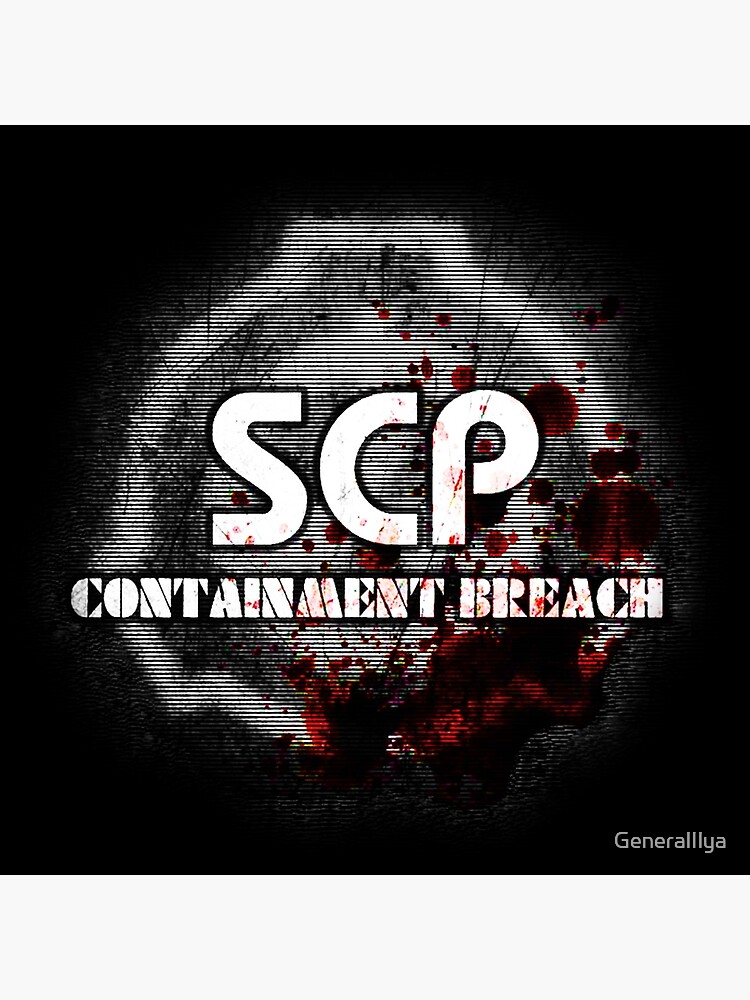 Discover SCP Containment Breach Logo Premium Matte Vertical Poster