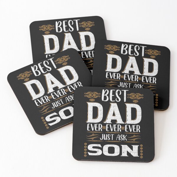 Item preview, Best Dad Ever Just Ask Son designed and sold by YAHIA-14.