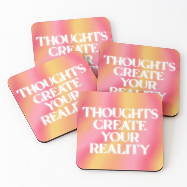 Item preview, Thoughts create your reality designed and sold by SabrinaGold.